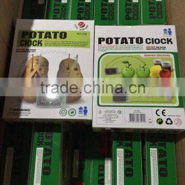 UCHOME Green Science DIY Potato Battery Clock Set photo-5