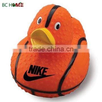 PVC Nike rubber waterproof duck baby bath duck toys