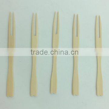 9cm Bamboo Fruit Fork for Sale photo-2