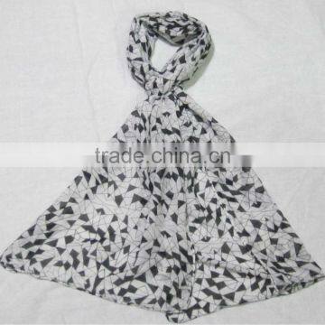 Printed Silk Fancy Stoles