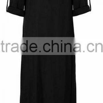 2016 Fashion Spring Autumn Muslim Long Sleeve Maxi Dress photo-3