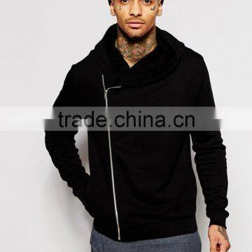 Asymmetric Zip up Hoodie photo-2