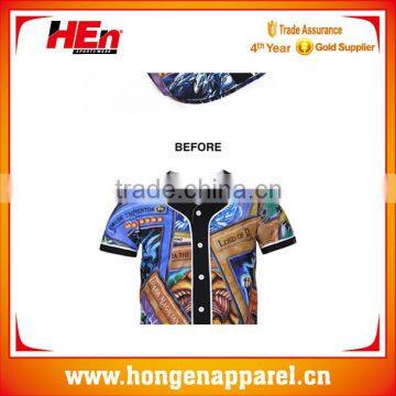 Sublimation Baseall Uniforms High Quality Cheap Price photo-6