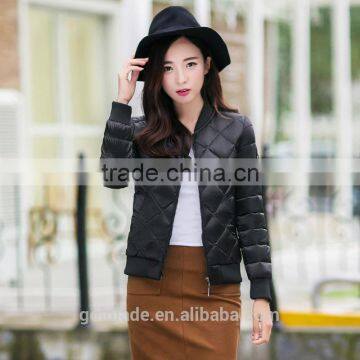Wholesale 100% Cotton Sateen Custom Embroidered Winter Bomber Jacket photo-5