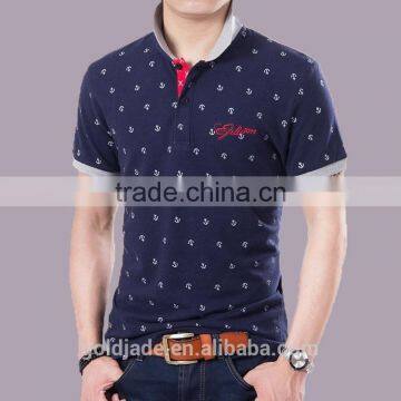 Fashion Style High Quality Custom Fitted Polo Shirts Wholesale Embroidered Logo Polo Shirts For Men photo-5