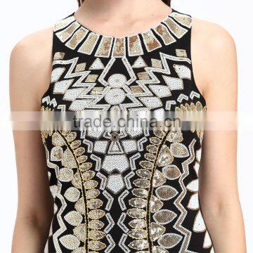 2017 Bodycon Woman Vintage New Fashion Lady Dress photo-2