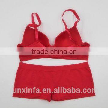 Girls seamless bra with cup/seamless factory