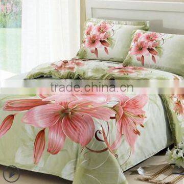High Quality Home 100%cotton Digital Printed Bed Sheet photo-4