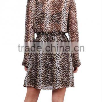 2015 Fashion Animal Print Women Dress FH20140001 photo-2
