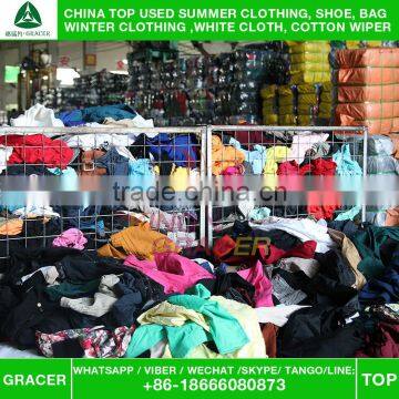 Africa/Italy Style Sell For In Bales Ladies Cotton Pants Used Clothes Bales photo-4