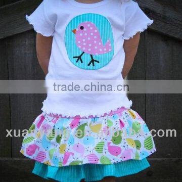 Newest Design Western Style Wholesale Children's Boutique Clothing Sets photo-3
