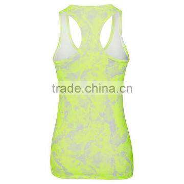 Classical Design Active Watercolour Print Vest Top Tank photo-4