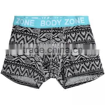 2016 New Style Print Underwear for Men Boxer Briefs