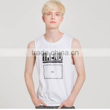 Men's Trend Printed Fitness Tank Tops Wholesale