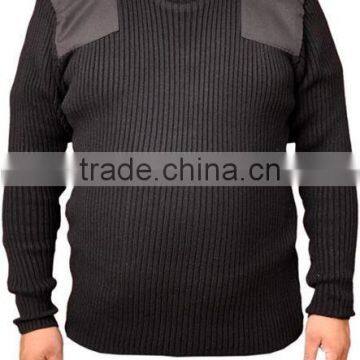 Wholesale Top Quality Mens Pullover Sweater Custom Military Uniform photo-3