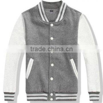 Wholesale Men Winter Jacket Promotional Plain Stand Collar Jackets With no Hood photo-2