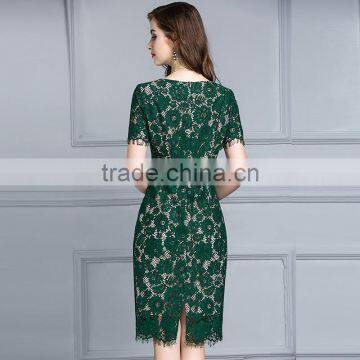 Z&M Women's 2017 New Fashion Dress Silk Dress Dress Dress photo-4
