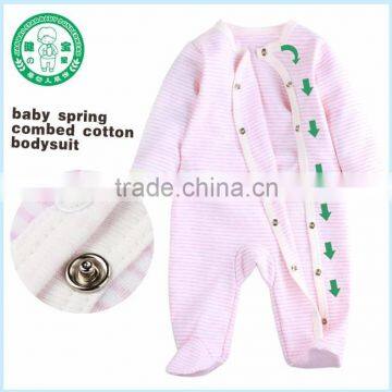 Soft Comfortable High Quality Organic Cotton Baby Romper Newborn Baby Clothes photo-6