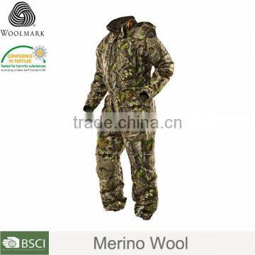 Fashion Merino Wool Hunting Military Camouflag Hunting Uniform photo-3