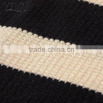 Latest Designs Winter Fall Women Stripe Color Block Cashmere Vest Sweater photo-5