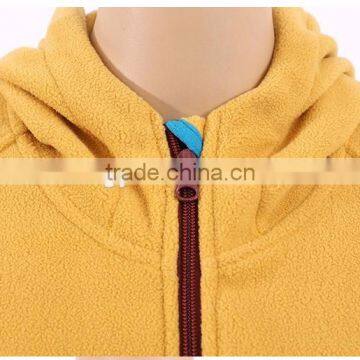 Women's Causal Plain Sports Fleece Jackets