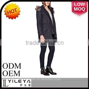 New Fashion Winter Fur Design Women Summer Cotton Coat photo-4