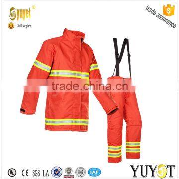 professional two piece aramid fire fighter suit