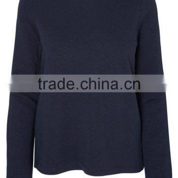 Wholesale 100% Cotton Sweatshirt Lightweight Cotton Sweatshirts Blank Backless Women Sweatshirt photo-5
