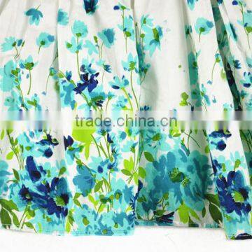 Latest Summer Custom Designs Flower Printing Net Fomal Kids Dresses photo-5