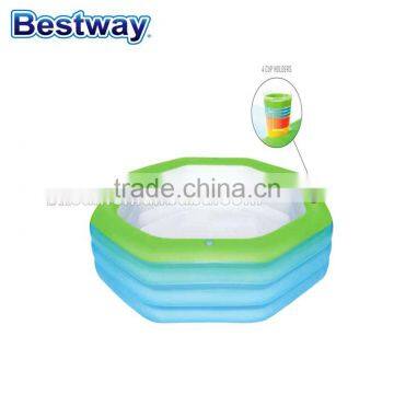 Bestway 2.51 m x 2.51 m x 51 cm Octagonal Pool