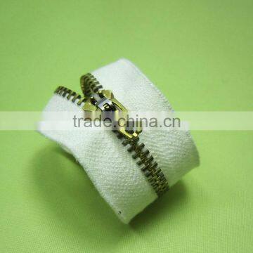 12years Experience Wholesale Price Custom Fancy Rose Gold Metal Zipper photo-4