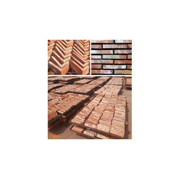 Decorative Brick, Old Red Brick Slices, Brick Veneer, Corner Brick.