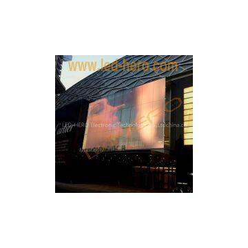 good quality glass led display by china led manufacture