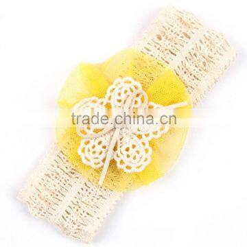 Newborn Baby Kids Girls Flower Headband Hair Band Headdress