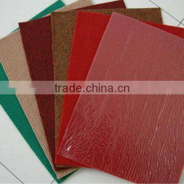 Various Styles Needle Punched Polyester Plain Carpet Tiles