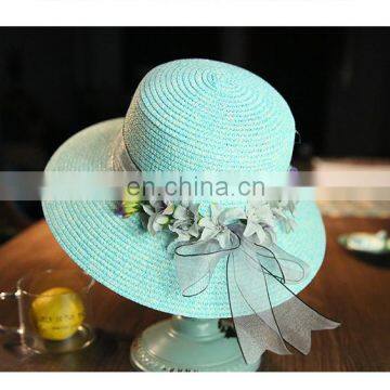 Summer Garland Straw Hat Outdoors Sunshade Hat