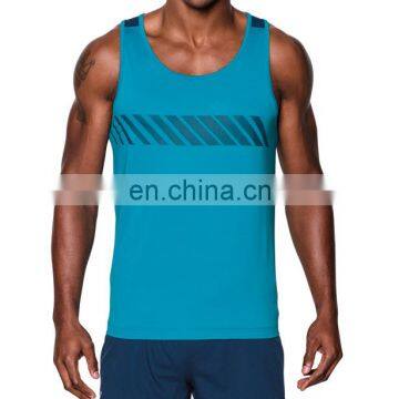 American men's dye racer back tank top wholesale men