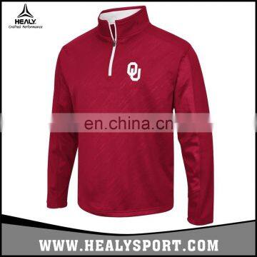 Sport Style Oklahoma Sooner Team 1/4 Zip Mens Pullover Sweat Suit