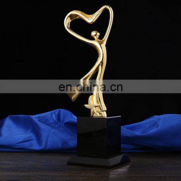 unique beautiful gold dance trophy awards trophy