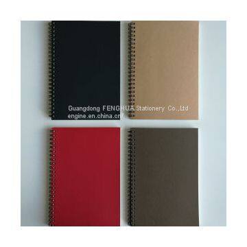 A5 Kraft Paper Spiral Notebook