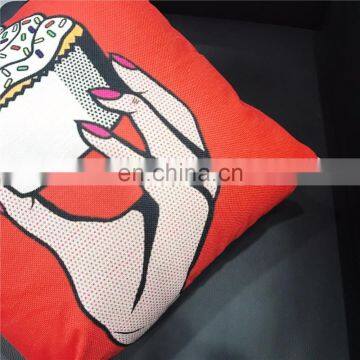 American Vintage Style Custom Printed Cushion Cover photo-6