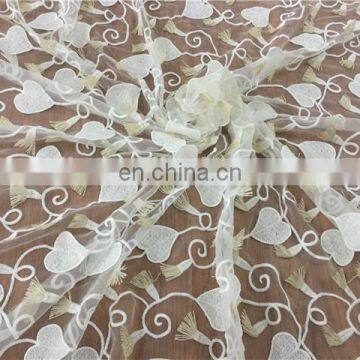 New Design Custom 3d Lace Fabric for Wedding Dress/ladies Dress photo-3