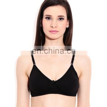 Black Non-Padded Bra