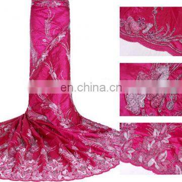 2014 indian lace fabrics for wedding party