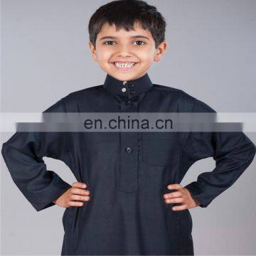 high quality kids winter t/r material saudi style arabic thoub thobe