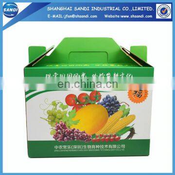 Custom packaging fruit carton box with printing