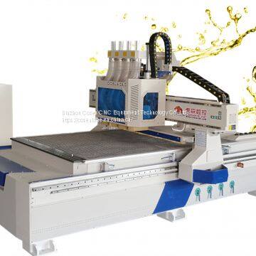 Board Panel Cnc Woodworking Four Spindle Switch Atc Router