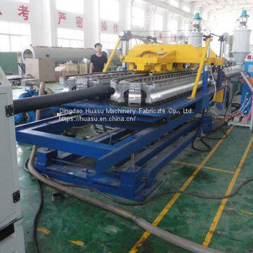 Made In China Plastic Single Wall Corrugated Pipe Production Line