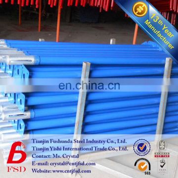 bs 1139 standard scaffolding tube adjustable steel prop scaffolding jack nut thread