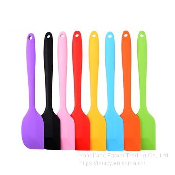 Silicone Spatula Baking Tools  Pastry Scraper Cake Spatula